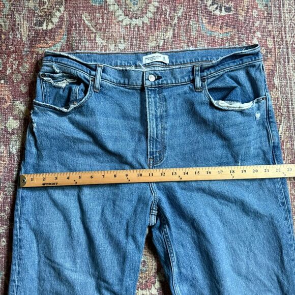 Abercrombie & Fitch Women’s The 90’s Relaxed Jean High Rise size 34- 18R - Picture 7 of 11